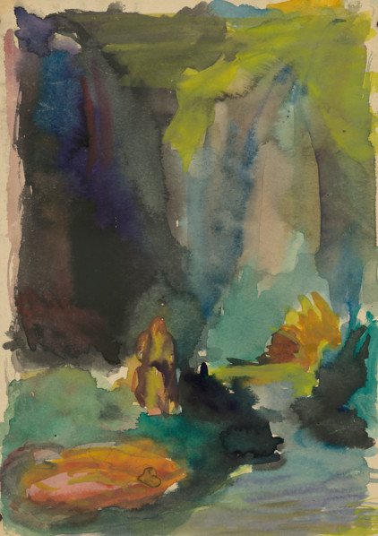 At the river, 1940-1944.