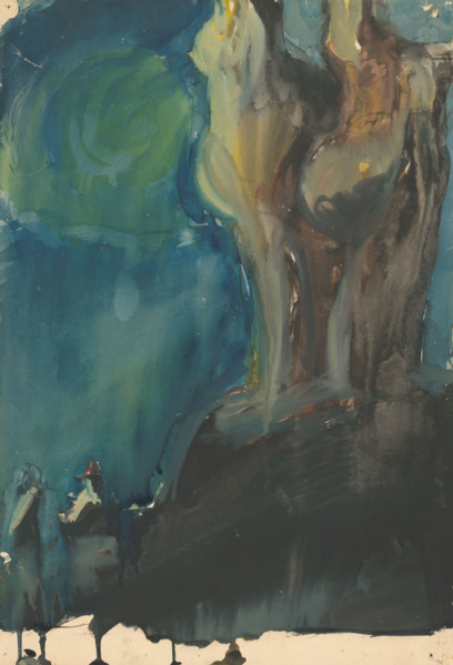 Abstract composition (fairy tale character), 1940/1944.