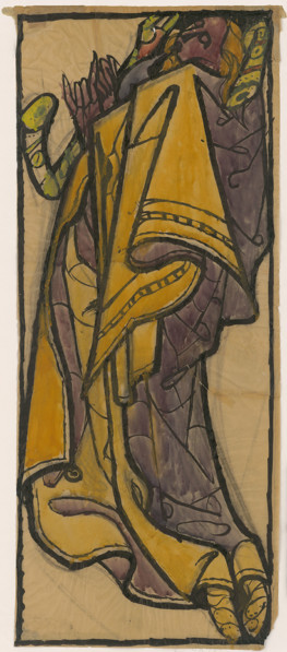 Design for a glass window I., 1940-1944.