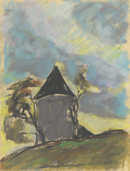 Landscape with a tower, 1931.