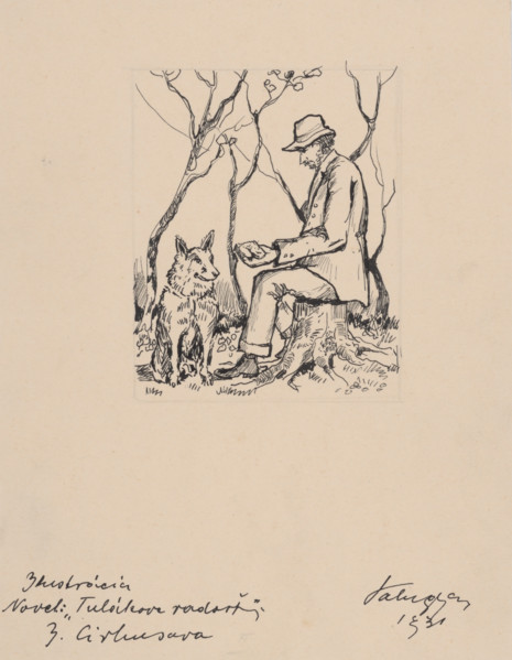 A Wanderer's Joy, 1931.   Additional Info: Illustrations for the book - Jolana Cirbusova. Silent