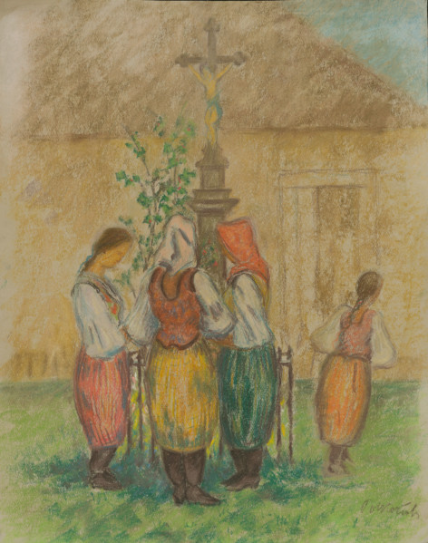 At the cross, around 1939.