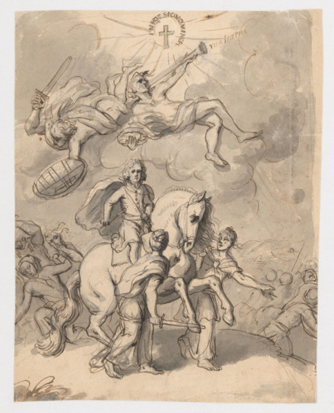 Emperor Joseph's victorious battle, 2nd half 18th century.