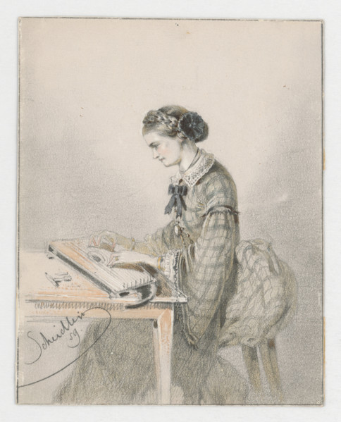 Doing Manual Work, 1859.