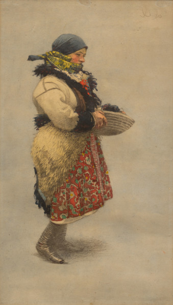 Costume study, 1920.