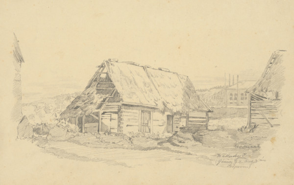 Study from Ganovce, 1874.