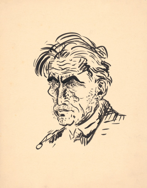 Male portrait II., 1940s.