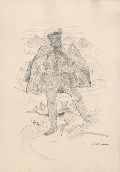 Figural motif, 1940-1944.
