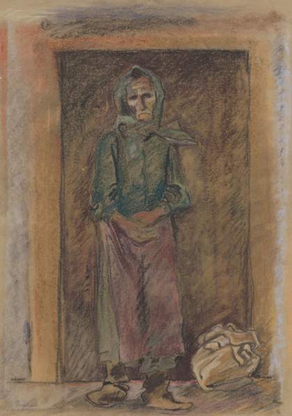Old woman, around 1935-1940.