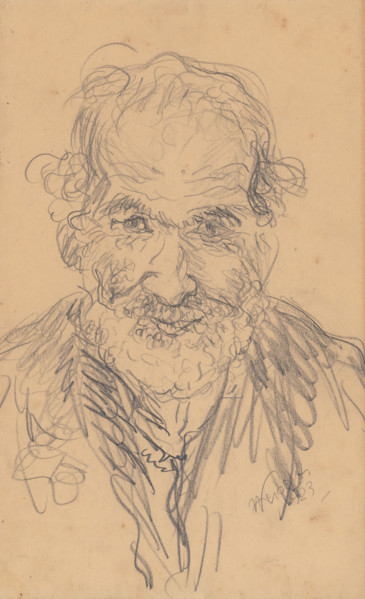 Old man, 1923.