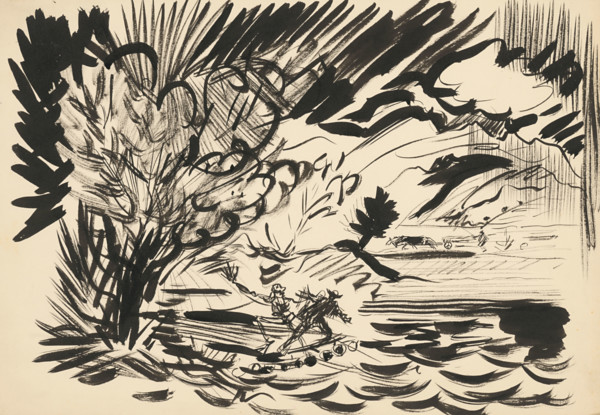 Boat and death, c1939.