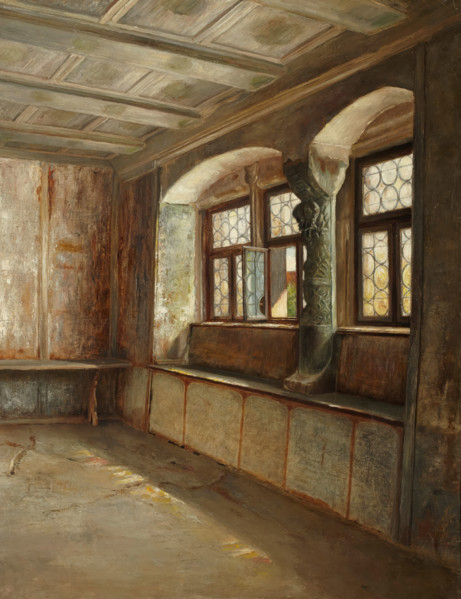 Rothenburg Interior, 1883. Creator: Lewis Cass Lutz.