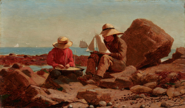 The Boat Builders, 1873. Creator: Winslow Homer.