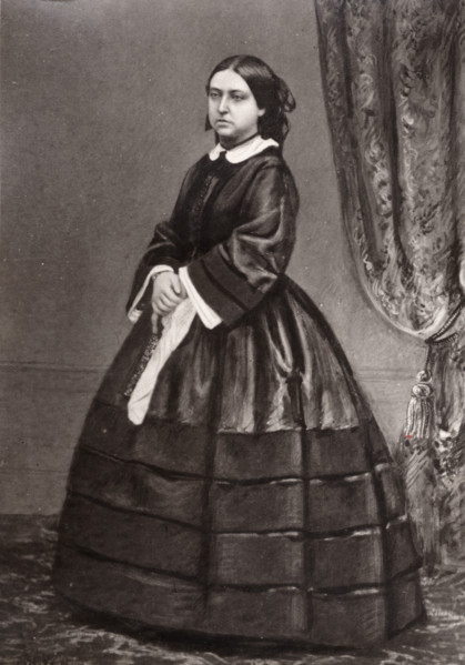 Portrait of Queen Victoria, 1851. Creator: Unknown.