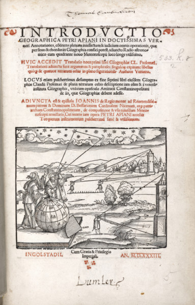 Surveying, 1533. Creator: Unknown.