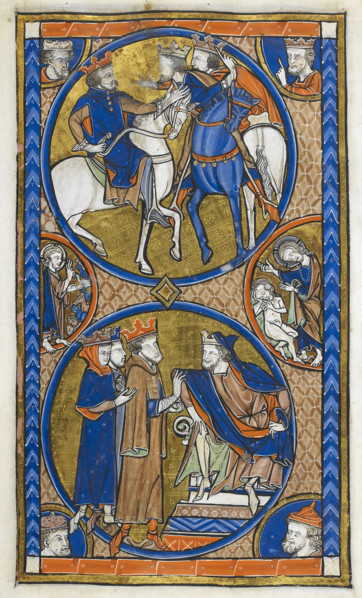 The three Magi, c1265-1270.  Creator: Unknown.