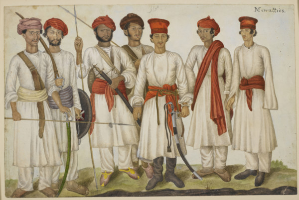 Mewatties, 1820-1830.  Creator: Unknown.