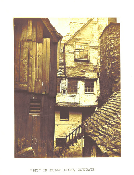 Bit in Bull's Close, Cowgate, 1878.  Creator: Archibald Burns.