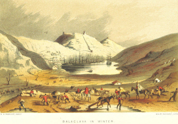 Balaclava in Winter, 1855.  Creator: M & N Hanhart.