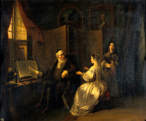 A fortune-teller. Creator: John Cawse.