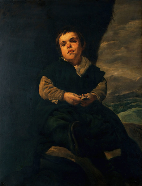 The dwarf Francisco Lezcano, "El Niño de Vallecas". Creator: Miguel Pineda Monton.
