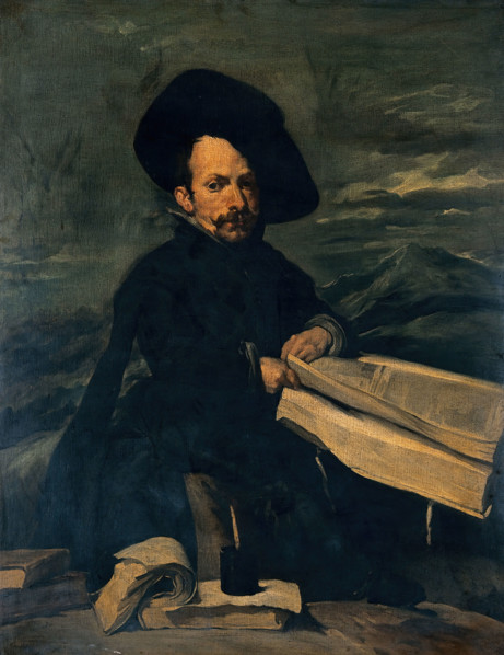 A dwarf at the court of King Philip IV of Spain. Creator: Diego Velasquez.