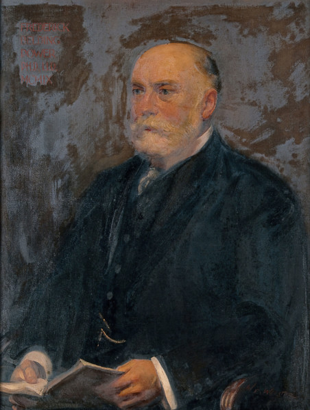 Frederick Belding Power, chemist, pharmacologist and pharmacognosist. Creator: Walter Ernest Webster.