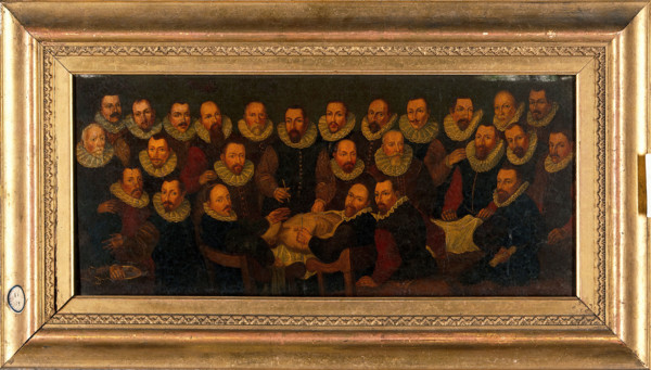 The anatomy of Dr Sebastiaen Egbertsz. 1603 Creator: After Aert Pietersz.