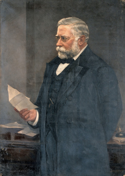 Sir Thomas Barlow (1845-1945), physician to the King, c1910s. Creator: Harry Herman Salomon.