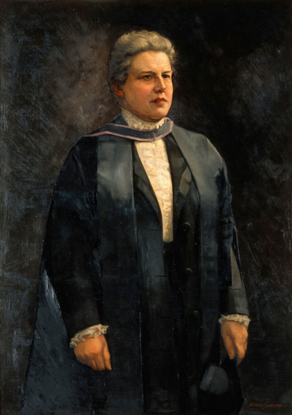 Dame Louisa Brandreth Aldrich-Blake, surgeon, c1910s. Creator: Harry Herman Salomon.