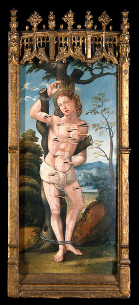 Saint Sebastian, c1500s. Creator: Santa Cruz.