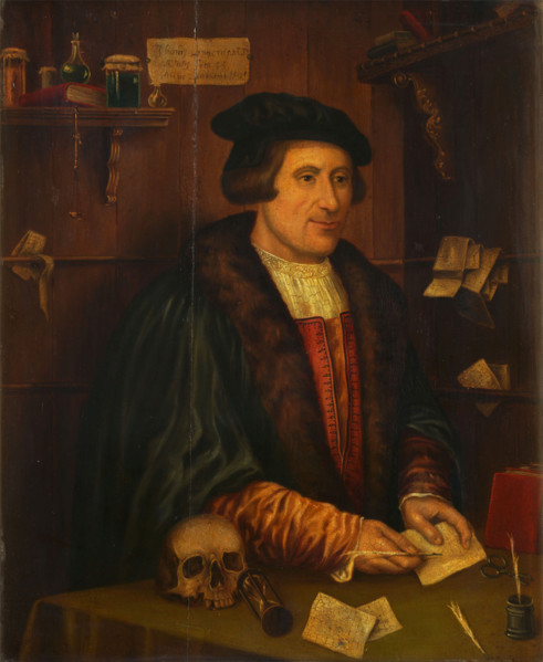 A man designated as Thomas Linacre, c1500s. Creator: Unknown.