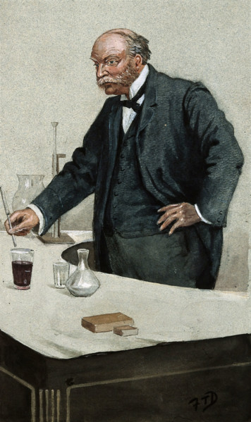 John William Strutt, 3rd Baron Rayleigh, 1899. Creator: Frederick Thomas Dalton.