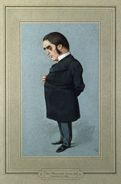 Sir William Withey Gull, 1875. Creator: Carlo Pellegrini.