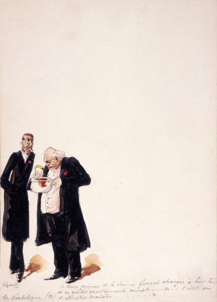 The Panama Canal: to determine whether he was fit to be extradited, two eminent physicians..., 1897. Creator: HS Robert.