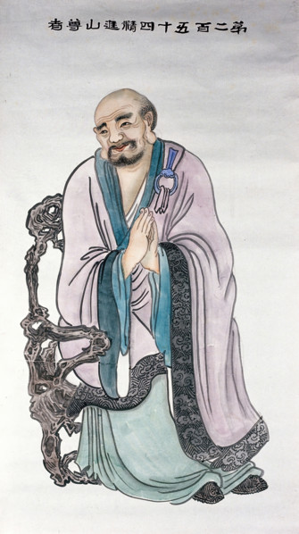 A man or deity, (unknown date). Creator: Unknown.