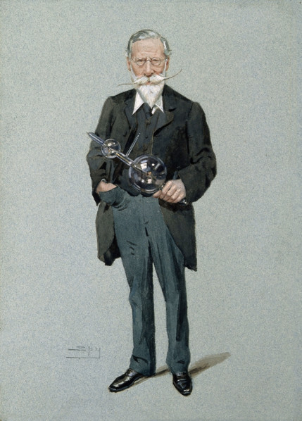 Sir William Crookes, 1903. Creators: Sir Leslie Matthew Ward, Sir William Crookes.