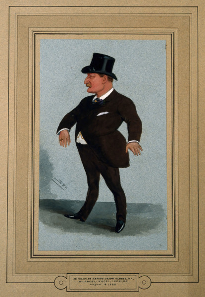 Charles Kearns Deane Tanner, 1888. Creator: Sir Leslie Matthew Ward.