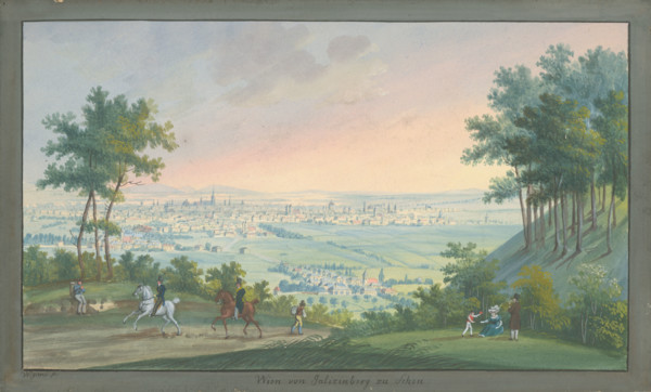 View of Vienna, 1800-1820. Creator: Balthasar Wigand.