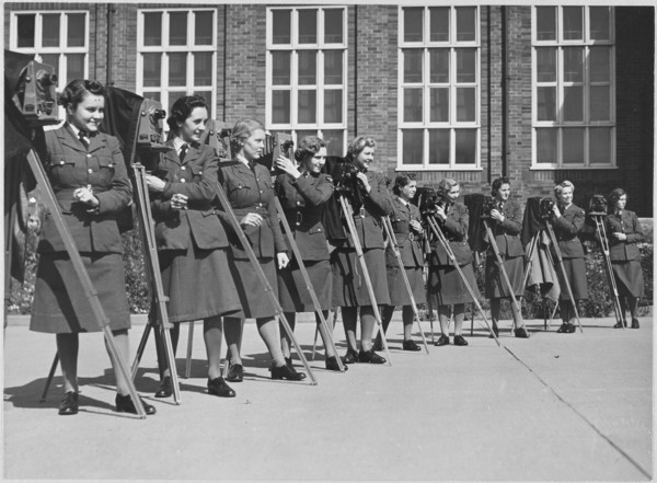 Royal Air Force No. 2 School of Photography, Palatine Road, Blackpool, Lancashire, 1941. Creator: Allied Newspapers Limited.