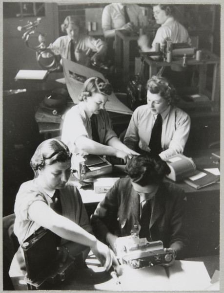 Royal Air Force No. 2 School of Photography, Palatine Road, Blackpool, 1942-1943. Creator: Barnet Saidman.
