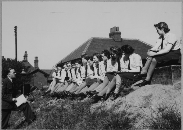 Royal Air Force No. 2 School of Photography, Palatine Road, Blackpool, 1942-1943. Creator: Barnet Saidman.
