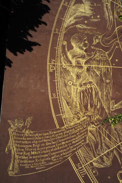 Map of the Northern Sky according to Johannes Hevelius, Gdansk, Poland, 2015.  Creator: Unknown.
