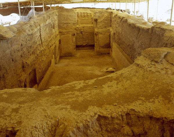 Ruins of the Throne Room, Royal Palace, Mari, Syria, 2005. Creator: LTL.