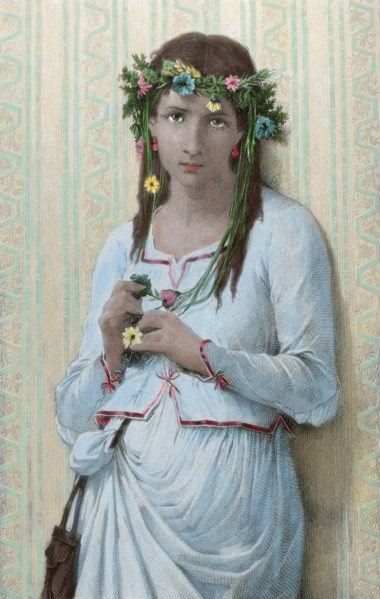 Ophelia, 19th century.  Creator: Unknown.
