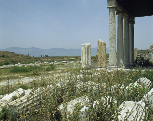 Portico of the northern agora, Miletus, Anatolia, Turkey, 300-133 BC (1999). Creator: Unknown.