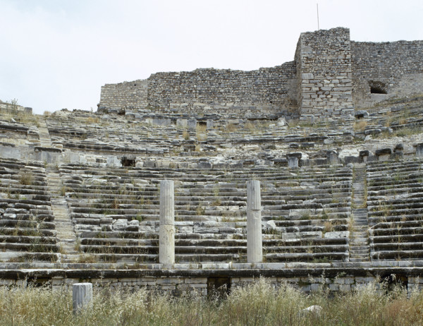 The Theatre: Cavea and orchestra, Miletus, Anatolia, Turkey, 300-133 BC (1999). Creator: Unknown.