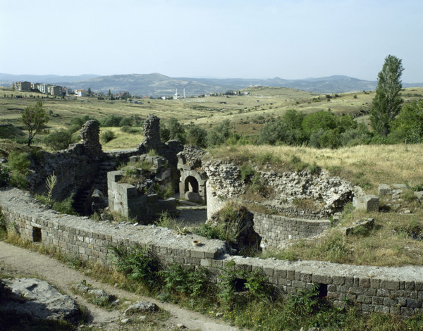Circular treatment center, known as the Temple of Telesphorus, Pergamon, Turkey, 1999. Creator: Unknown.