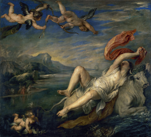 The Rape of Europa, 1628-1629.  Creator: Peter Paul Rubens.