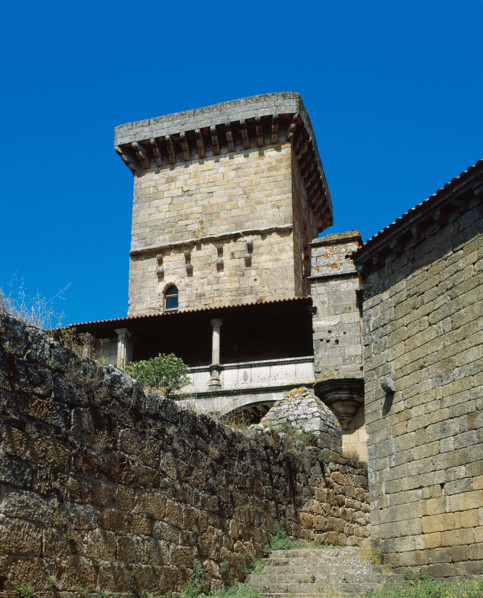 Tower of the Ladies, Castle of Monterrey, Ourense province, Galicia, Spain, (1998). Creator: LTL.